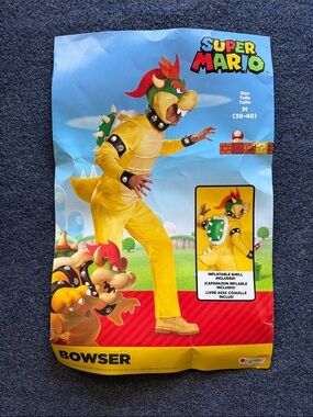 Nintendo Bowser Costume - Yellow, Green, Red